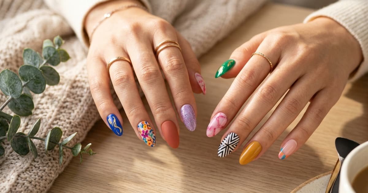 Why are they Red Press-On Nails?