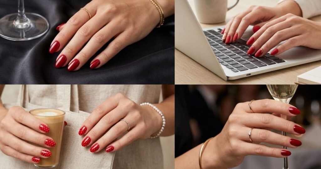 Red Nails for Every Occasion