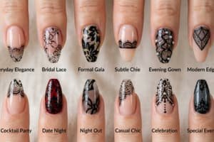 Black Lace Nail Art 12 Stunning Designs for Every Occasion